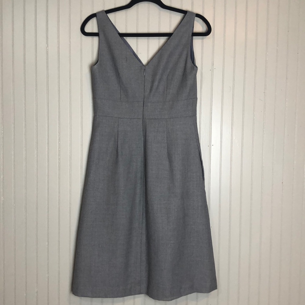 Banana Republic Gray Wool Dress - Picture 2 of 6